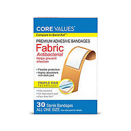 Harmon® Face Values™ 30-Count Fabric 3/4 Adhesive Bandages