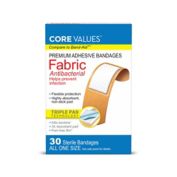 Harmon&reg; Face Values&trade; 30-Count Fabric 3/4 Adhesive Bandages