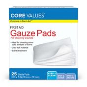 Harmon&reg; Face Values&trade; 25-Count 3-Inch x 3-Inch Sterile Gauze Pads