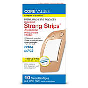 Harmon&reg; Face Values&reg; 10-Count Extra Large Waterproof Strong-Strips Adhesive Bandage