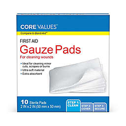 Harmon® Face Values™ 10-Count 2-Inch x 2-Inch Sterile Gauze Pads