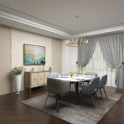 Alternate image 9 for Ridge Road D&eacute;cor Contemporary Abstract Painting in Wood Frame