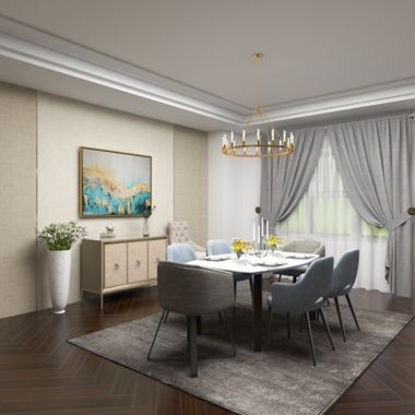 Ridge Road D&eacute;cor Contemporary Abstract Painting in Wood Frame. View a larger version of this product image.