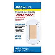 Harmon&reg; Face Values&reg; 8-Count Extra Large Waterproof Antibacterial Knee & Elbow Bandage