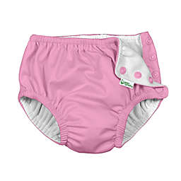 i play.® by green sprouts® Snap Reusable Swim Diaper in Light Pink