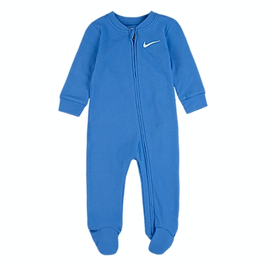 Nike&reg; Size 3M Swoosh Footie in Blue. View a larger version of this product image.