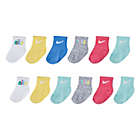 Alternate image 3 for Nike&reg; 6-Pack Swoosh Logo Multicolored Ankle Socks