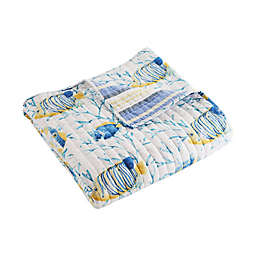 Levtex Home Tropical Sea Reversible Quilted Throw Blanket