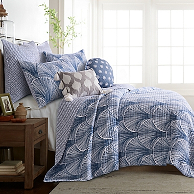 Levtex Home Wexford 2-Piece Reversible Twin/Twin XL Quilt Set in Blue. View a larger version of this product image.