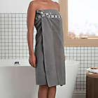 Alternate image 3 for UGG&reg; Ansel Bath Towel Wrap in Charcoal