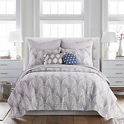 Levtex Home Wexford 2-Piece Reversible Twin/Twin XL Quilt Set in Grey