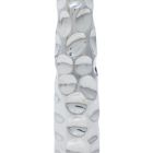 Alternate image 6 for Ridge Road D&eacute;cor 3-Piece Glam Ceramic Vase Set in Silver