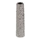 Alternate image 4 for Ridge Road D&eacute;cor 3-Piece Glam Ceramic Vase Set in Silver