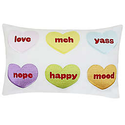 H for Happy™ Valentine's Day Oblong Indoor/Outdoor Throw Pillow