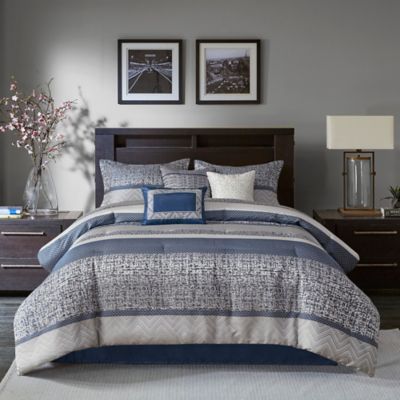 Madison Park Rhapsody Jacquard Comforter Set Bed Bath Beyond