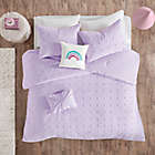 Alternate image 2 for Urban Habitat Kids Callie 4-Piece Cotton Jacquard Pom Pom Twin Comforter Set in Lavender