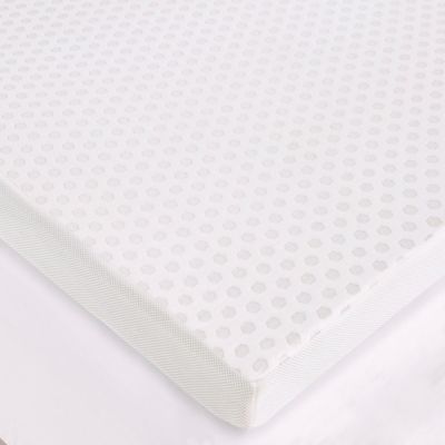 Sleep Philosophy 3-Inch Gel Memory Foam Twin XL Mattress Topper in White