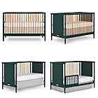 Alternate image 6 for Dream On Me Clover 4-in-1 Convertible Island Crib in Olive