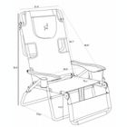 Alternate image 2 for Ostrich&reg; 3-in-1 Backpack Beach Chair in Blue