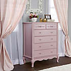 Alternate image 2 for evolur&trade; Aurora 6-Drawer Tall Chest in Blush Pink Pearl