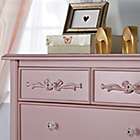 Alternate image 4 for evolur&trade; Aurora 6-Drawer Tall Chest in Blush Pink Pearl