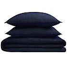 Alternate image 5 for FRYE&reg; Cotton Denim 3-Piece Full/Queen Comforter Set in Blue