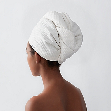 UGG&reg; Ansel Hair Towel Wrap in White. View a larger version of this product image.