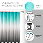Alternate image 5 for Creative Home Ideas 70-Inch x 72-Inch Ombr&eacute; 16-Piece Shower Curtain Set