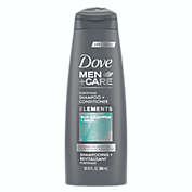 Dove&reg; 12 oz. Men+Care 2-in-1 Eucalyptus + Birch Revitalizing Shampoo and Conditioner