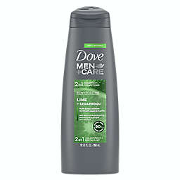 Dove® 12 oz. Men+Care 2-in-1 Reinvigorating Lime + Cedarwood Shampoo and Conditioner