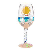 Lolita&reg; Sun on the Beach Wine Glass