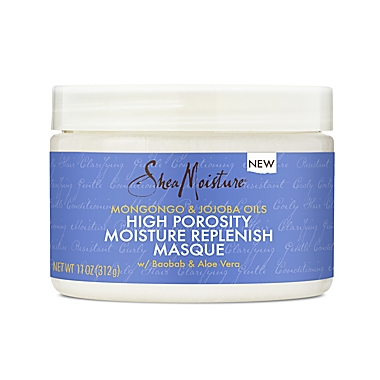 SheaMoisture&reg; 13 oz. Mongongo & Jojoba Oils Moisture Replenish Hair Masque. View a larger version of this product image.