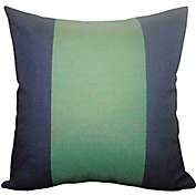 Everhome&trade; Color Block Square Outdoor Throw Pillow in Green/Blue