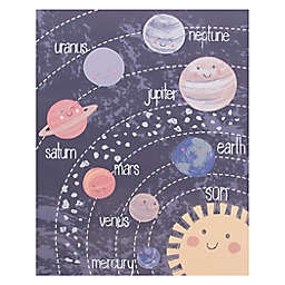 Sammy & Lou Outer Space 16-Inch x 20-Inch Canvas Wall Décor