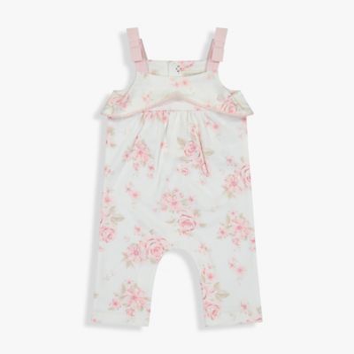 Clasix Beginnings&trade; by Miniclasix&reg; Floral Coverall in Rose/Ivory