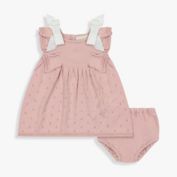 Clasix Beginnings&trade; by Miniclasix&reg; Size 12M Sweater Dress and Panty Set in Mauve