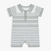 Clasix Beginnings&trade; by Miniclasix&reg; Stripe Sweater Romper in Grey
