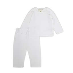 Clasix Beginnings™ by Miniclasix® 2-Piece Sweater and Pant Set in White