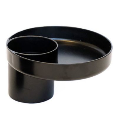 My Travel Tray&trade; Cup Holder and Tray in Black