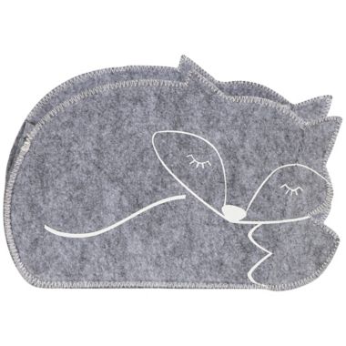 My Tiny Moments&reg; 5-Piece Fox Shaped Gift Set in Grey. View a larger version of this product image.