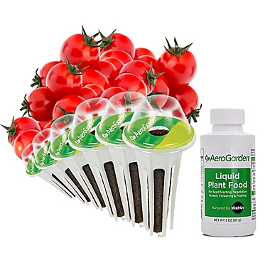 Miracle-Gro&reg; AeroGarden&reg; Heirloom Cherry Tomato Seeds 6-Pod Kit. View a larger version of this product image.