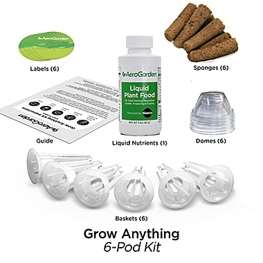 AeroGarden Grow Anything Seeds 6-Pod Kit. View a larger version of this product image.