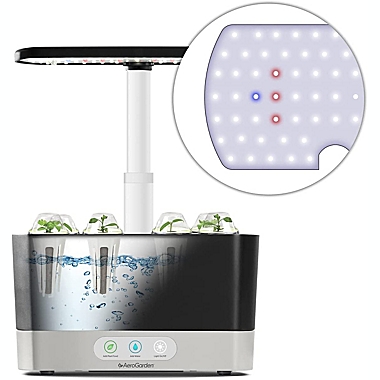 AeroGarden&reg; Harvest with Herb Seed Pod Kit in Black. View a larger version of this product image.