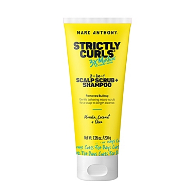 Marc Anthony&reg; 7 oz. Strictly Curls 3x Moisture 2-in-1 Scalp Scrub + Shampoo. View a larger version of this product image.