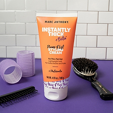 Marc Anthony&reg; 4.7 oz. Instantly Thick + Biotin Plump & Lift Styling Cream. View a larger version of this product image.