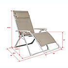 Alternate image 2 for Simply Essential&trade; Oversized Outdoor Folding Zero Gravity Chair