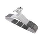 Alternate image 0 for Squared Away&trade; No Slip Slim Hangers with Chrome Hooks in White (Set of 50)