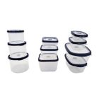 Alternate image 2 for Simply Essential&trade; 20-Piece Meal Prep Food Storage Container Set in Navy