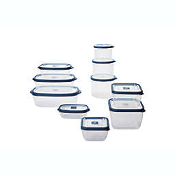 Simply Essential™ 20-Piece Meal Prep Food Storage Container Set in Navy