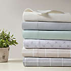 Alternate image 5 for Beautyrest&reg; Oversized Flannel Cotton California King Sheet Set in Grey Windowpane (Set of 4)